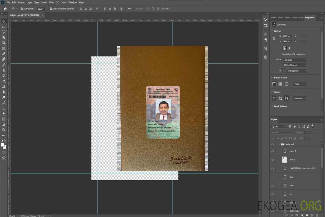 ID d'élection en Inde avec polices photolook AVANT template ID d'élection en Inde avec polices photolook AVANT template
